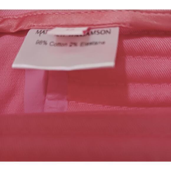 VINTAGE Y2K Mini Skirt by MATTHEW WILLIAMSON Back Zip Pink Size US 8 UK 12 - Picture 9 of 10